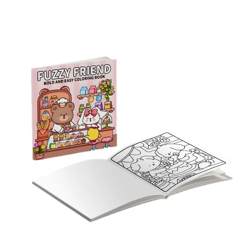 Hot-selling Coloring Books Drawing Books Graffiti Hand-drawn Drawing Books Drawing Paper Coloring Books Tracing Books and Steps