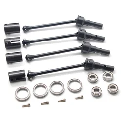 4Pcs 8950X Steel Front and Rear Drive Shaft CVD with Shaft Cup for 1/10 Traxxas MAXX RC Car Upgrades Parts