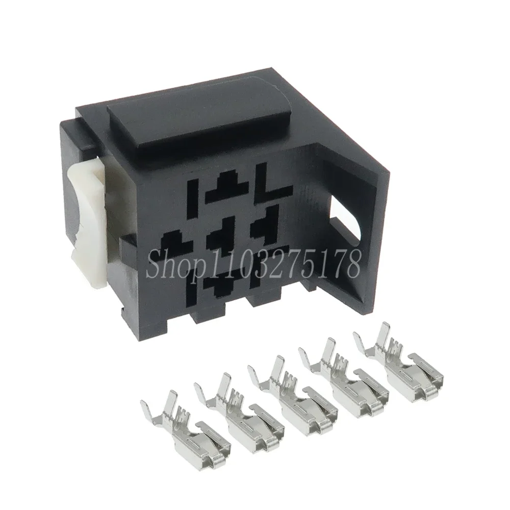1 Set 5 Pin 12033871 Car Large Current Wire Cable Connector Relay Holders Electric Wiring Plug with Wires