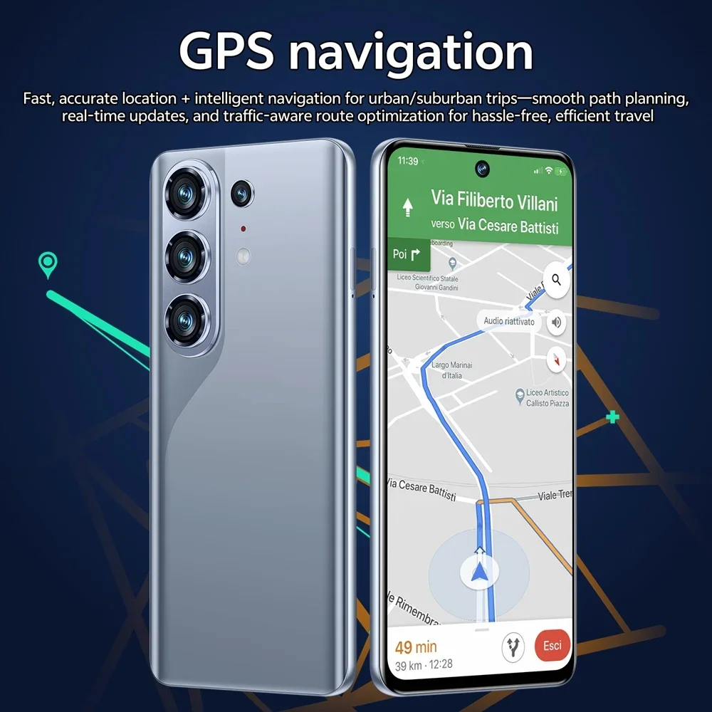 K-Touch Mobile Phones C26 Ultra Android 15 Smartphone 7.3 Inch Cell Phone 8000mAh Face Unlock 5G Dual SIM 16+48MP Camera Global Version Cellphones For Men Women