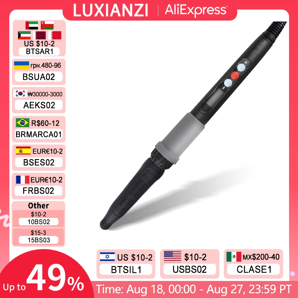 LUXIANZI 1pc Universal Silicone Cover For Electric Soldering Iron Head Welding Tips Anti-scalding Protect Tool High Temperature