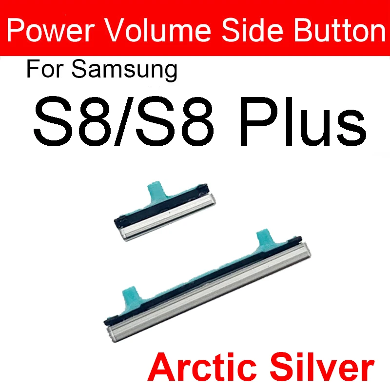 Power On/Off Button & Volume Button For Samsung Galaxy S8 S9 S10 Plus Side Key Button For Samsung Note 8 N950F Repalcement Parts