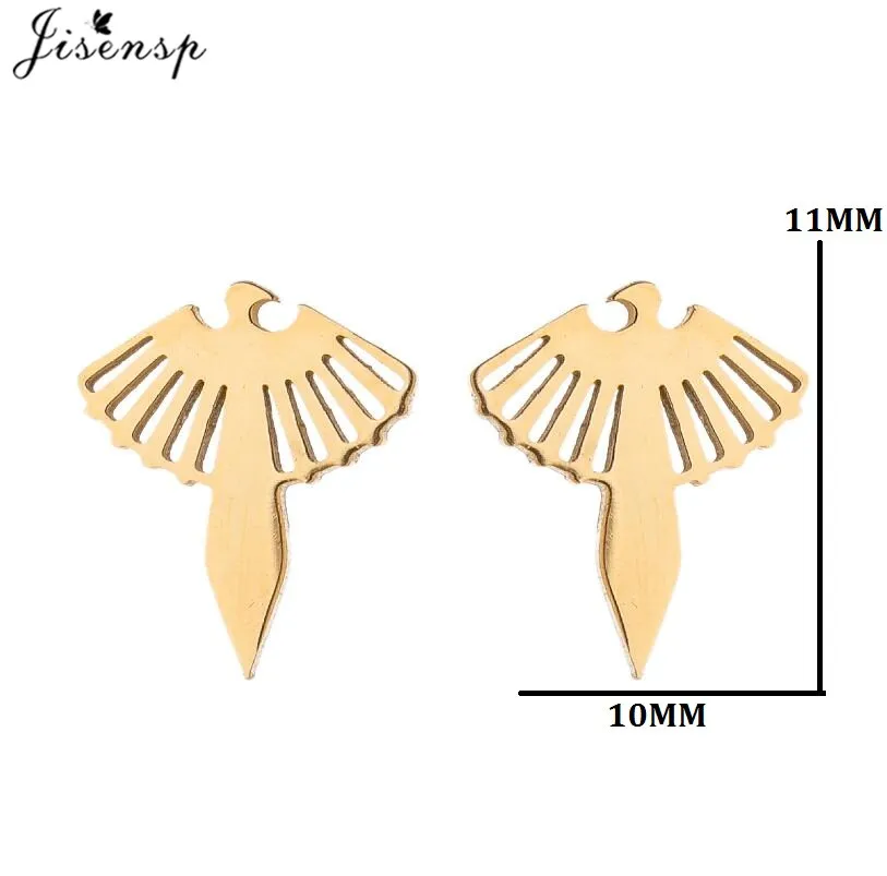 Vintage Stainless Steel Hummingbird Swallow Earring for Women Origami Crane Ear Jewelry Girls Multiple Style Bird Earrings Gifts