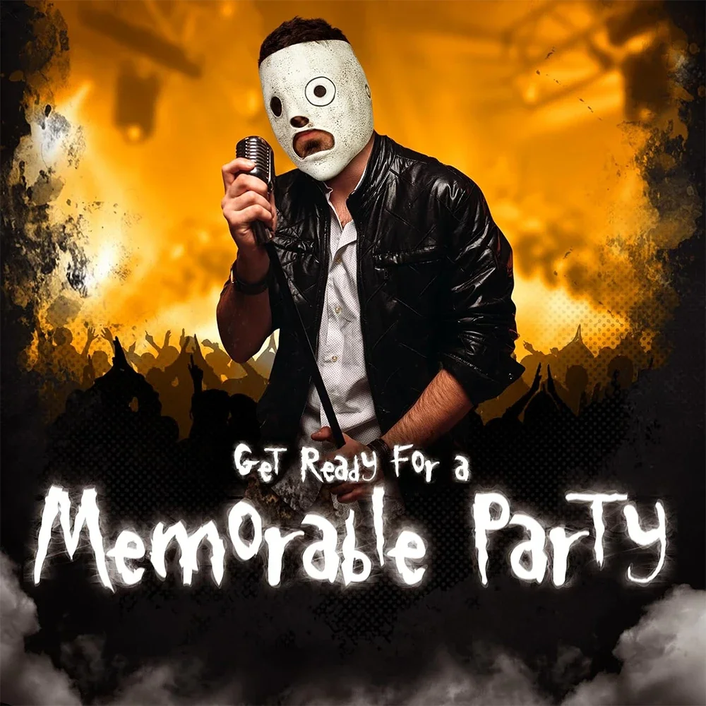 Akcesoria do kostiumu: opaska, cosplay, węzeł, maska Micka, kostium, Joey, odgrywanie ról, fantazja, męskie nakrycie głowy lateksowe, Halloween, maskarada, męski hełm