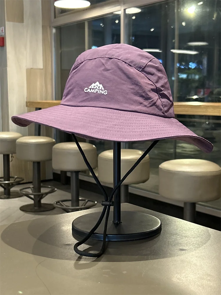 

Outdoor quick-drying bucket hat men and women sunscreen visor breathable camping hiking basin hat