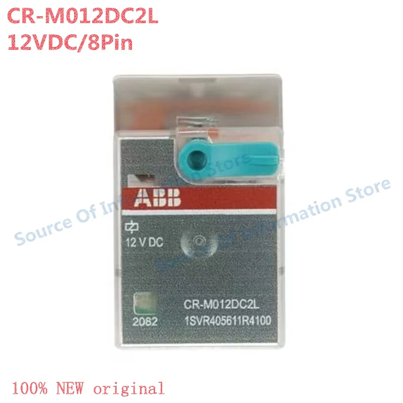ABB CR-M012DC2L 12VDC 8-Pin Intermediate Relay for Electronics