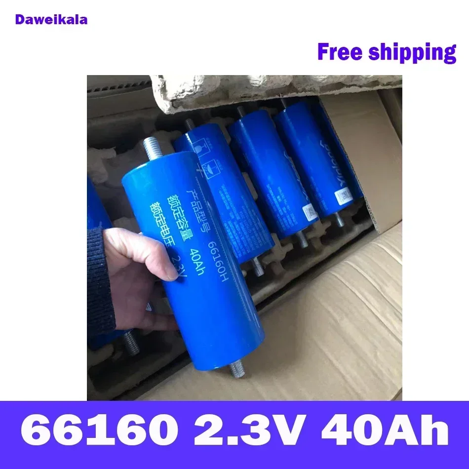 Yinlong 2,3 v 40ah zylindrischer Tief zyklus lto Batterie zellen wiederauf ladbare Batteriewia Photovoltaik Power ev Golf wagen