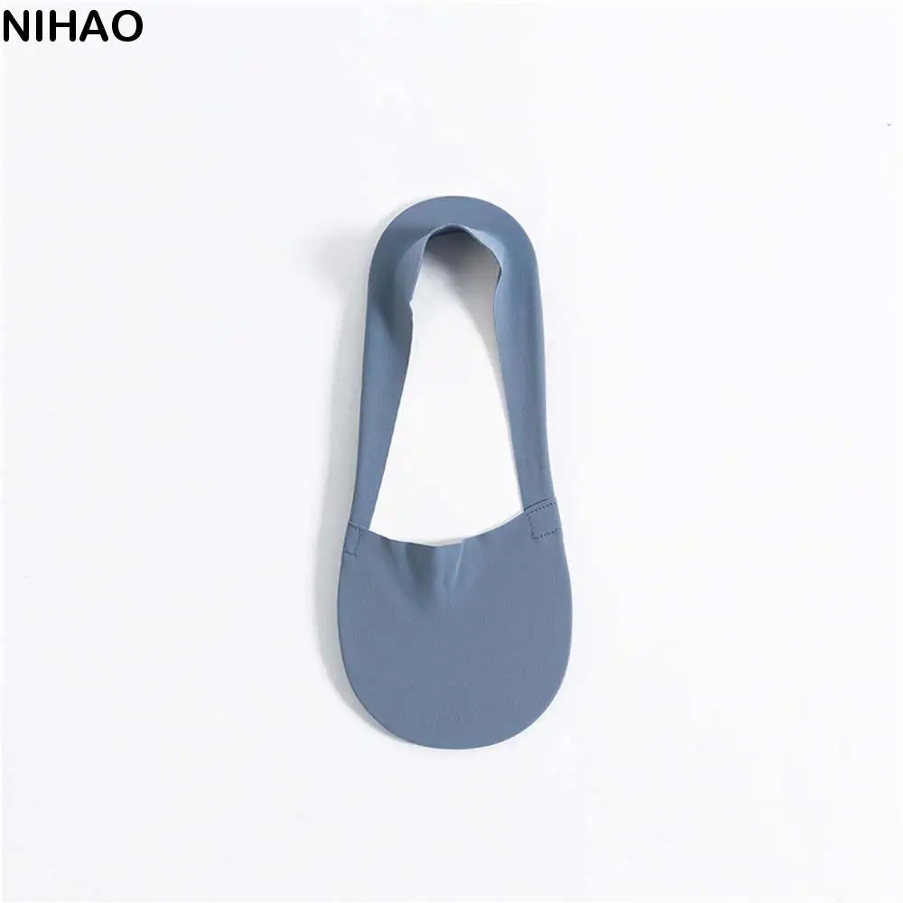 

Trendy Non-slip Seamless Summer Ice Silk Women Sock Boat Socks Sock Slippers