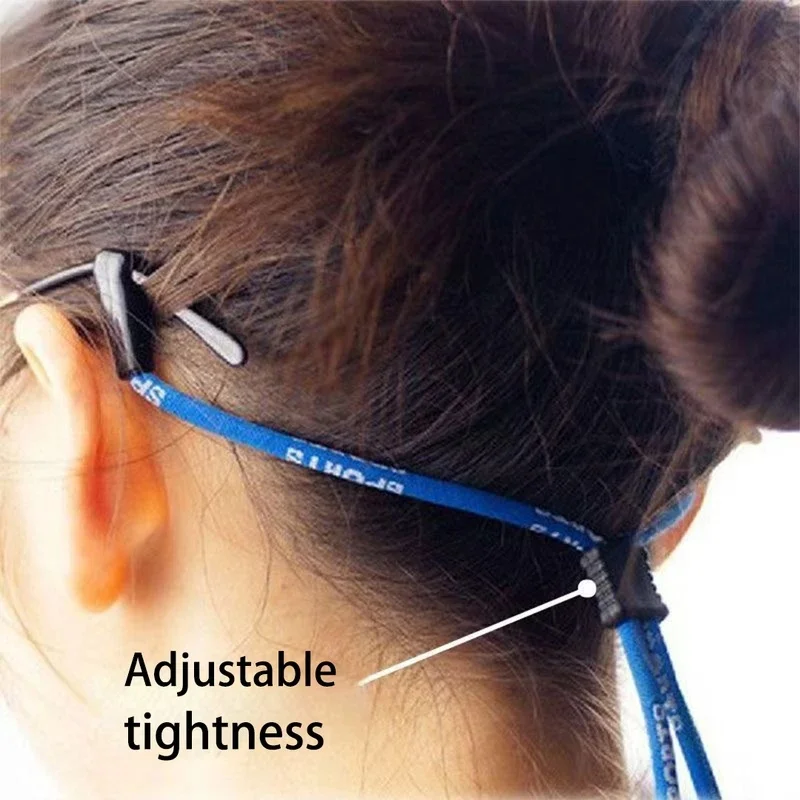 1-4Pcs Non-Slip Sunglasses Rope Unisex Outdoors Sports Glasses Cord Eyeglasses Eyewear Cord Elastic Polyester Neck Strap