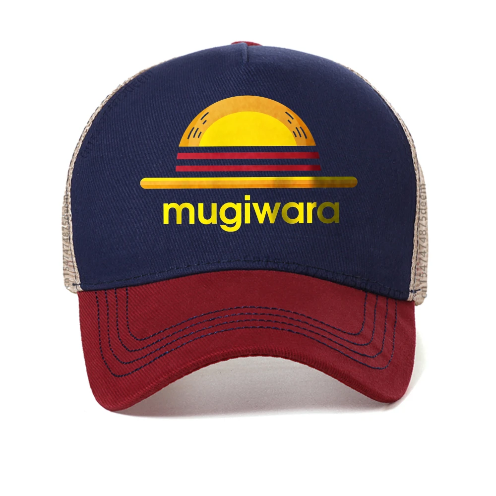 

Men's Mugiwara Printed baseball cap Classic Vintage Graphic caps for Men Women Summer Cute mesh sun hat fashion Snapback hats