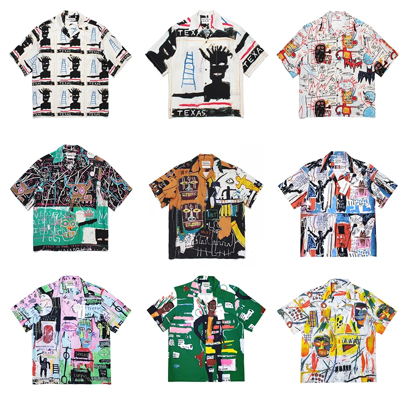 

WACKO MARIA Joint Heaven Tokyo Hawaiian Couple Shirt Cuban Collar Beach Short Sleeve