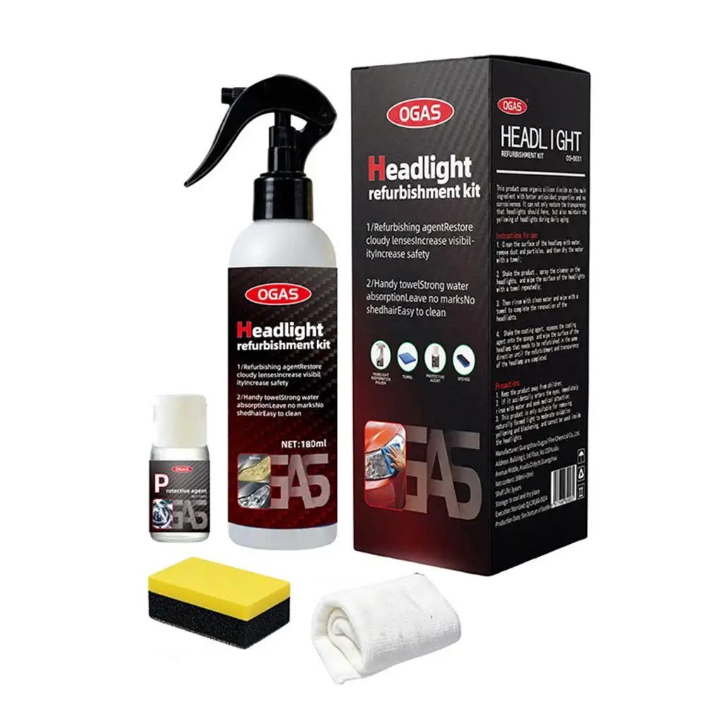 kit-de-restauracao-de-farois-de-carro-pasta-de-limpeza-e-polimento-para-remocao-de-arranhoes-e-oxidacao-liquido-polidor-de-farois-180ml