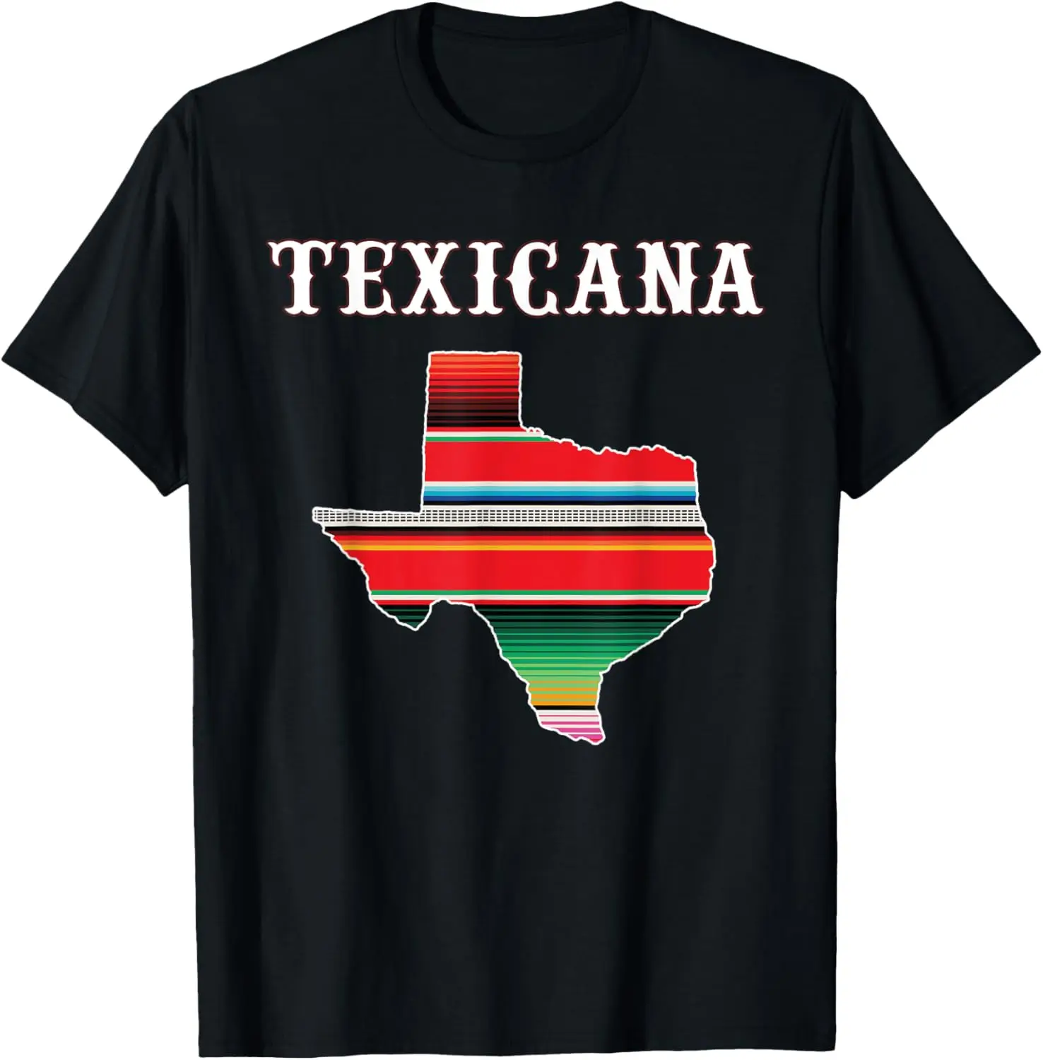 

Texicana Texas Мексиканский дизайн для женской футболки