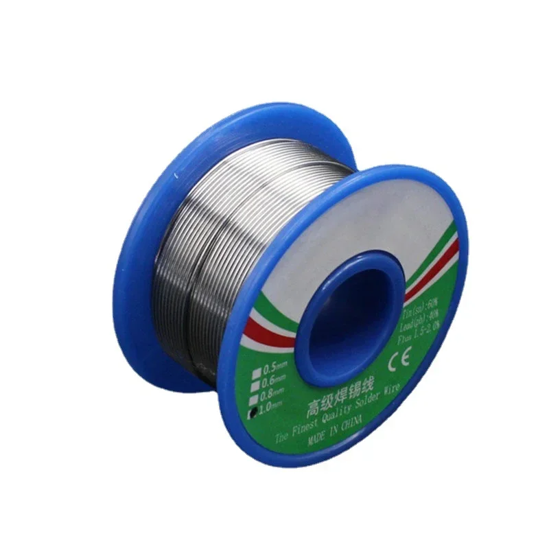 1pc 60 40 Solder Wire Rosin Core Tin Solder Wire Soldering Welding Flux 1.5 2.0 Iron Wire Reel 50g Diamater