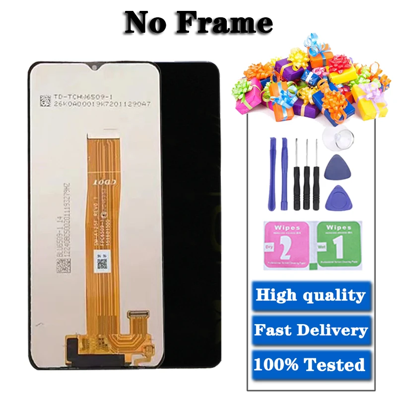 High Quality For Samsung  A12 A125 LCD A125F SM-A125F Display Touch Screen Digitizer For Samsung A125 Screen Replacement