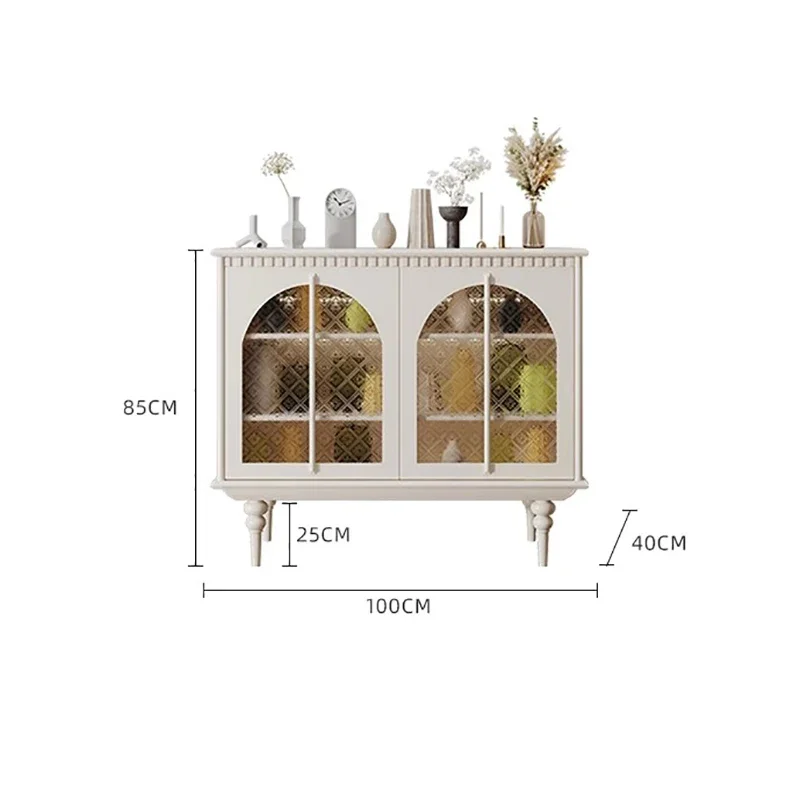Factory Direct 2026 Eclectic Rustic Living Room Cabinets Modern Glamour French Retro Living Room Cabinets Elegant Design Szafka