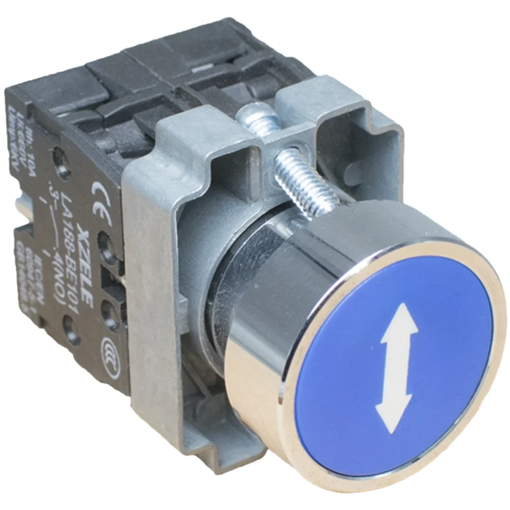 1pc LA188-BA3665 Push Button Switch Self Reset Emergency-Stop Knob Screw Terminal Connection Replacement Button Switch Parts