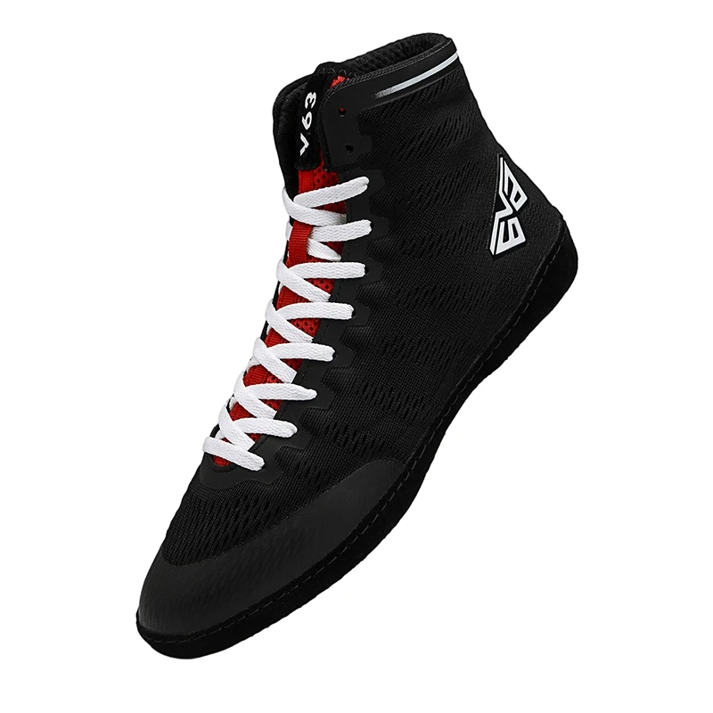 Men Sport Wrestling Shoes Lightweight Outdoor Male Gym Training Sneakers White Black Man Professional Boxing Shoes Big Size