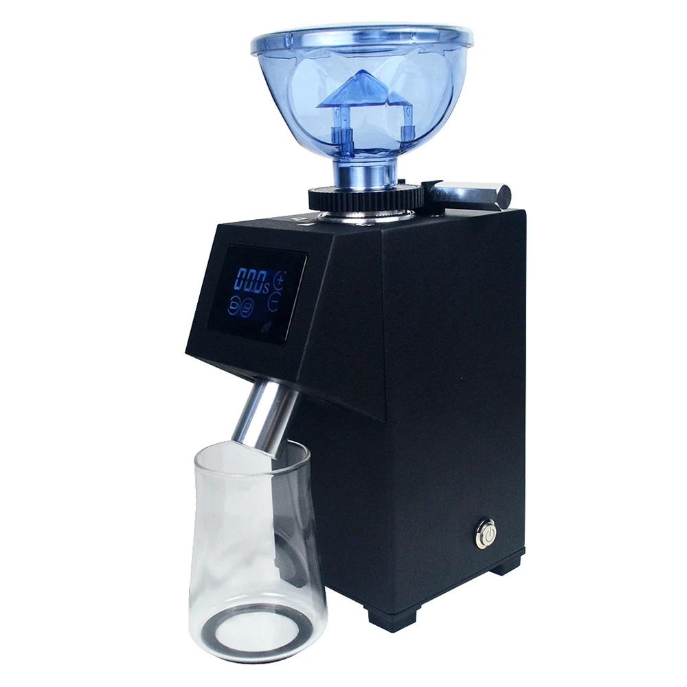 Touch Screen Por Conical Burr Coffee Grinder Professional  Coffee Bean Grinder for Home Coffee Shop