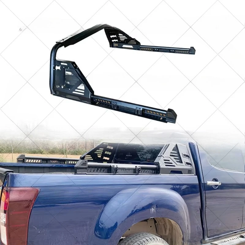 

High Quality Off-road Gantry Rack Adjustable Pickup Truck Bed Rack Carbon Steel for 2025 Hilux Accessoriescustom