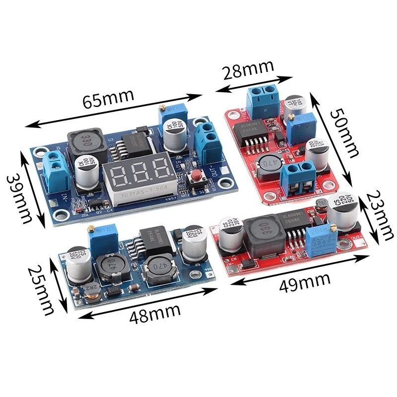 XL6009/XL6019  DC-DC Boost Converter Module Adjustable Output Voltage Regulator Wide Input Voltage