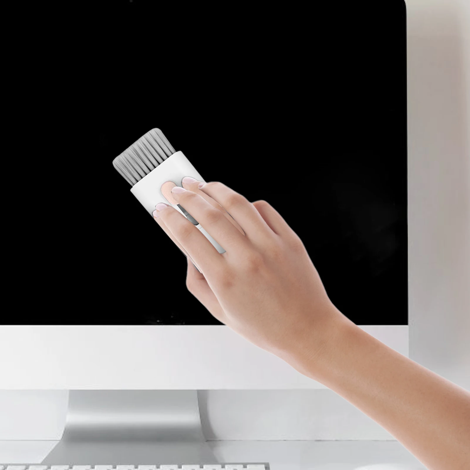 لوحة المفاتيح تنظيف عدة الكمبيوتر لوحة المفاتيح الأنظف مع مفتاح غطاء أداة إزالة ستوكات تنظيف الملابس للهواتف الإلكترونية