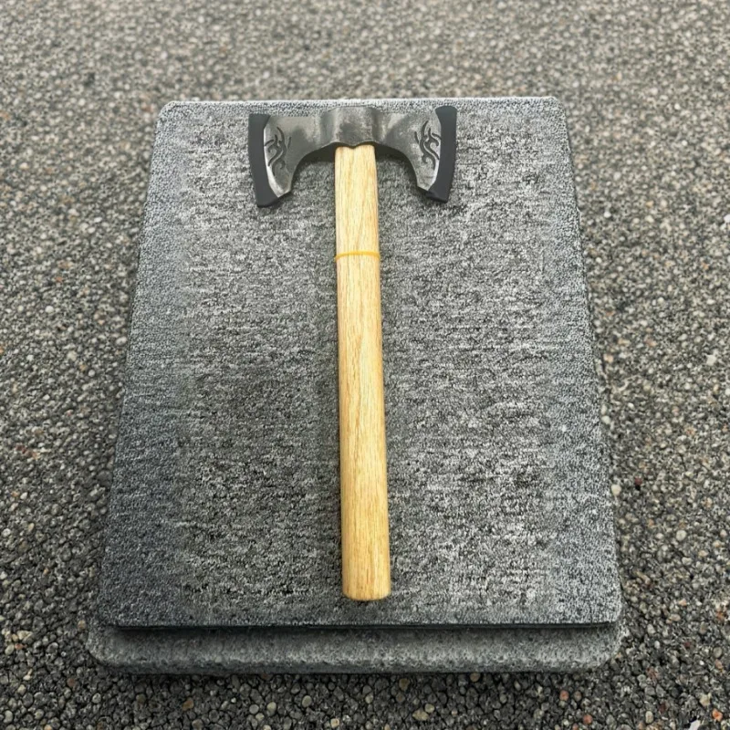 Double Edged Axe Steel Outdoor Axe Camping Supplies Hatchet Multifunctional Ax for Lumberjack Self Defense Survival Accessories