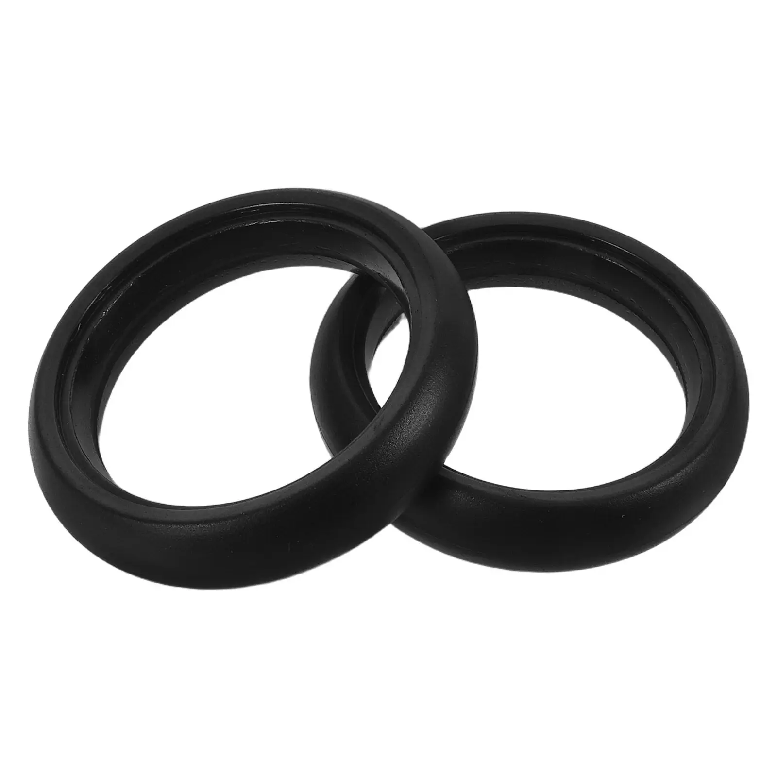 

2 шт. амортизирующие колеса для детской коляски, гладкие поворотные резиновые внешние шины для детских тележек и прогулочных колясок