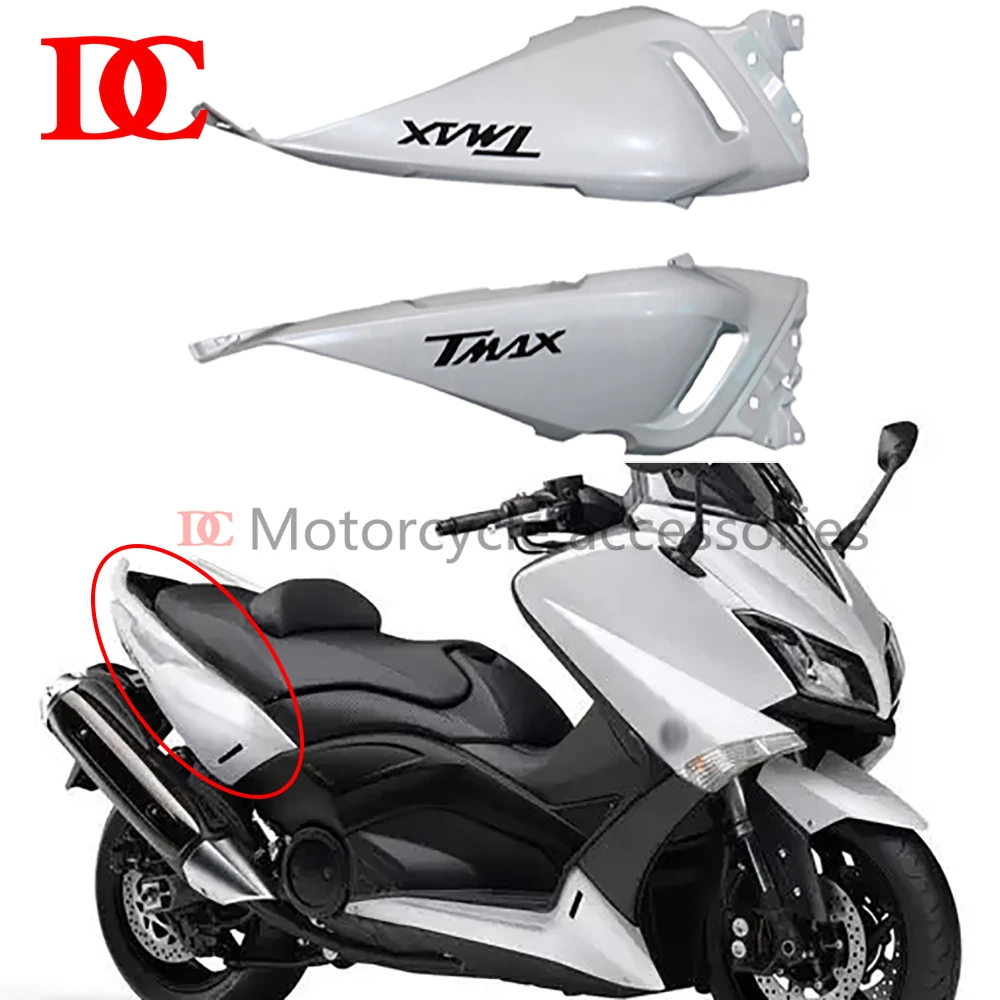 

Rear Seat Side Panel Motor Seat Cover Rear Tail Fairing Passenger Cover Pillion For TMAX530 2012 2013 2014 2015 2016