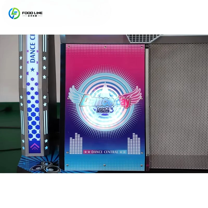 FL 2026 New 55 Inch LCD Dance 3 Central Danz Base Just Revolution Arcade Pump It up Dancing Machine Coin Operated Games