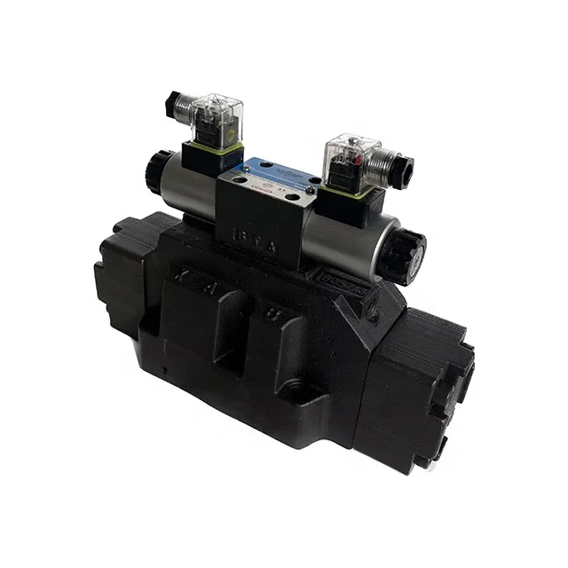 ype 4WEH25 NG25 8 Solenoid Pilot Operated Directional Control Valves