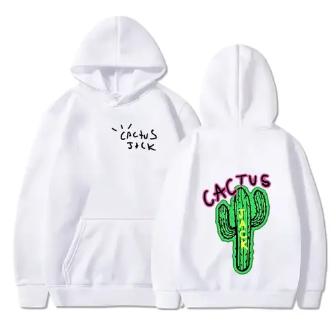 Herren-Kapuzenpullover mit Cactus Jack-Print, Streetwear, Travis 2025, lässiges Oberteil