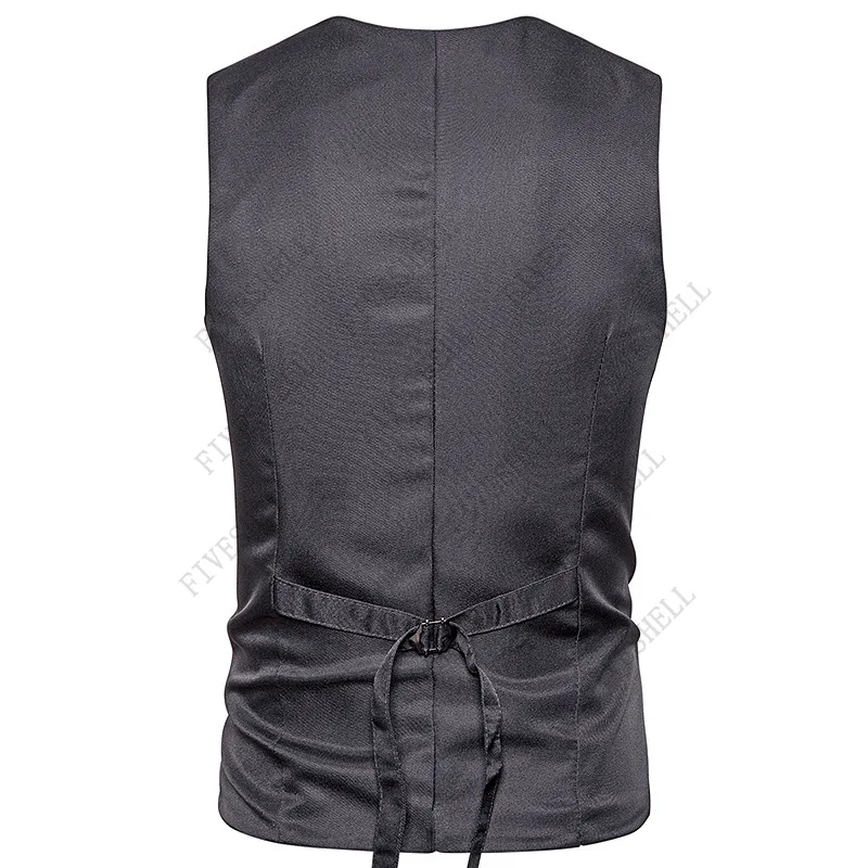 2023 Men\'s suit vest fake two-piece double breasted vest men\'s business gentleman vest men\'s party wedding Gilet men\'s clothing