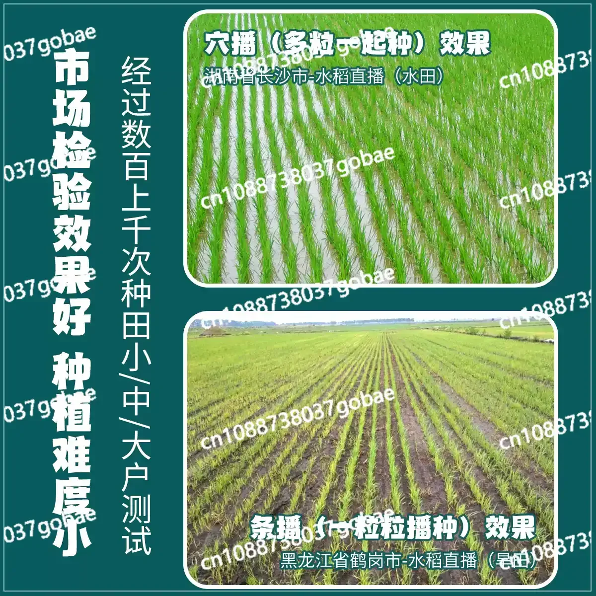 Multifunctional on-demand machine, hole seeder, adjustable particle number, rice transplanter
