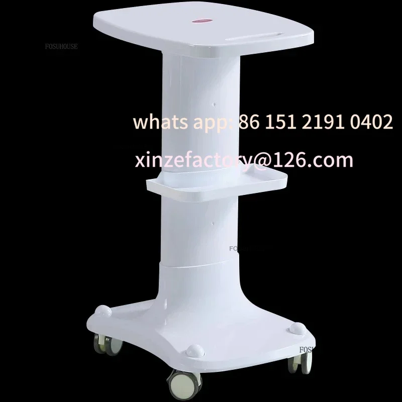 عربات صالون بلاستيكية أوروبية قابلة للتخصيص، عربة أدوات مساعدة، معدات أدوات صالون التجميل