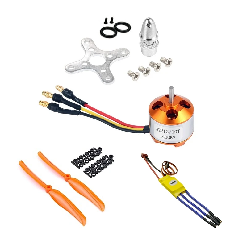 

2212 1400KV Motor+30A ESC+8060 Propeller+Propeller Protector For RC Quadcopter Helicopter Aircraft Copter Multi-Copter Parts