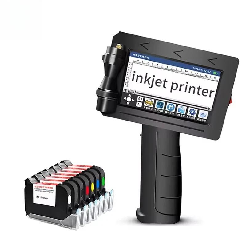 

Portable Mini Handheld Inkjet Printer Gun Intelligence Logo Fast Dry New Condition for Printer Label Printer