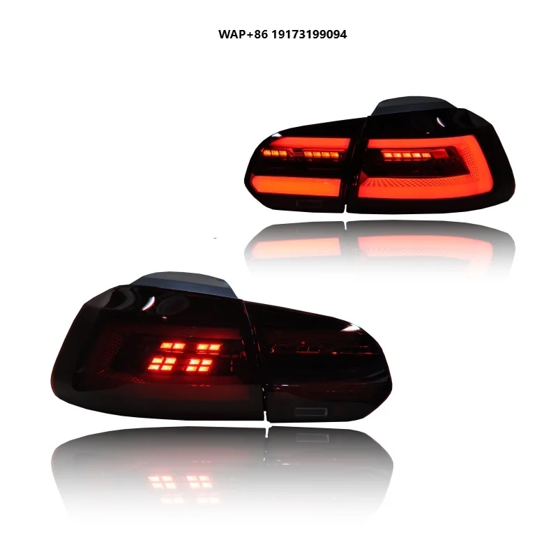 

Car Led Tail Light Lamp Dynamic Signal Rear Lamp for-VW Golf 6 Led TAIL LIGHT 2009-2013 Upgrade Golf 8 Style