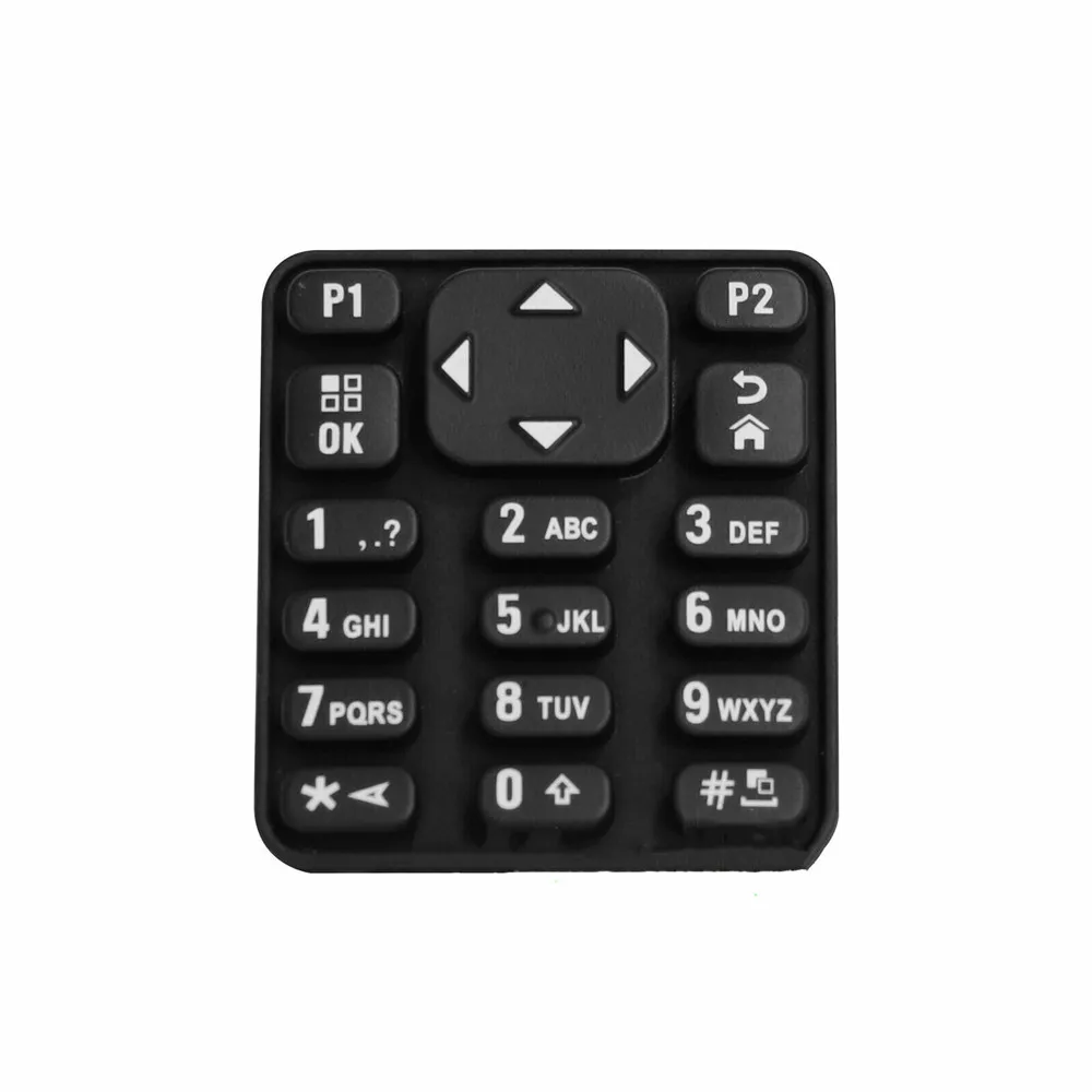 

Walkie Talkie Plastic Rubber Keypad for XPR7550e XPR7580e DGP8550e DP4800E DP4801E Two Way Radio Parts