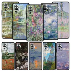Claude Monet Impressionism Painter For Xiaomi Redmi Note 12 Phone Case 10C 10 11 9 8 Pro Plus 9S 7 8T 9T 9A 8A 9C K50 K40 Cover