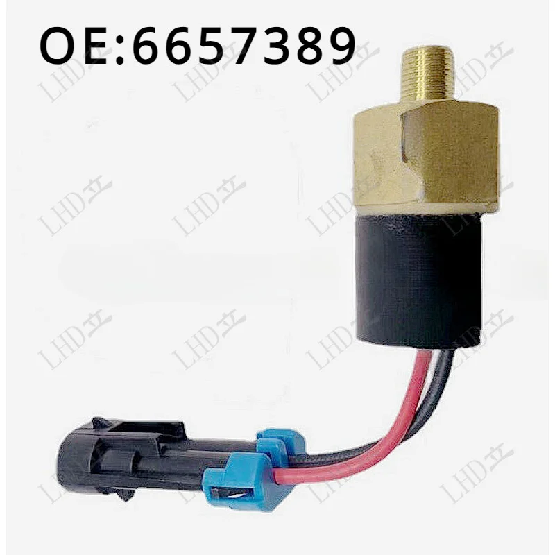 

1 Pc New Oil Pressure Switch Sensor 6657389 For Excavator Bobcat Engine Parts