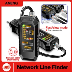 Wire Tracker RJ11 RJ45 Cable Toner Line Finder Wire Tracer Ethernet Network Cable Collation Tester della linea telefonica elettricista