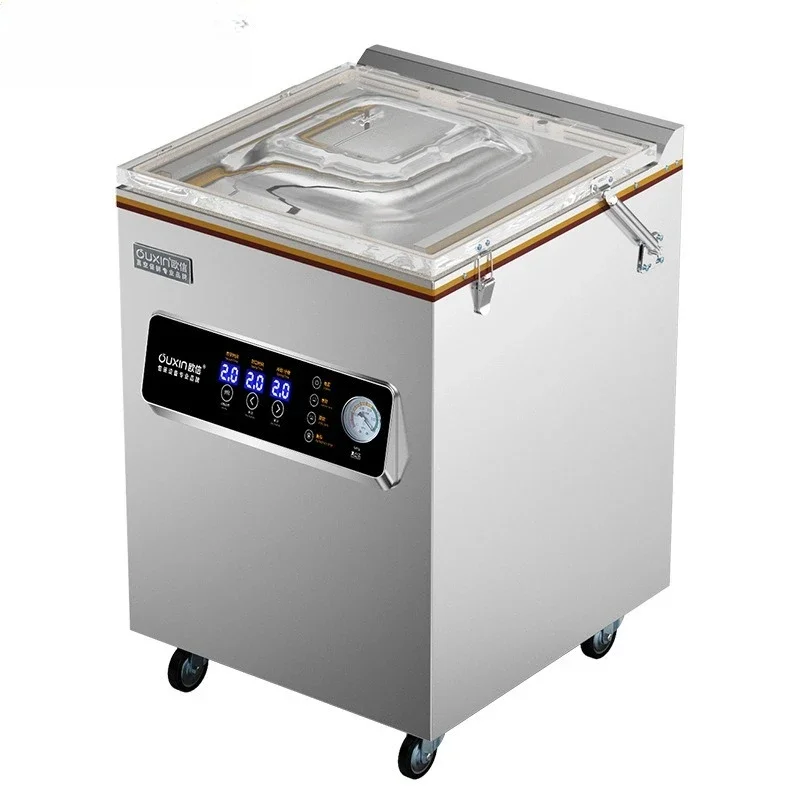 Vacuum machine packaging machine, commercial automatic pumping and sealing machine, food dry and wet rice brick plastic