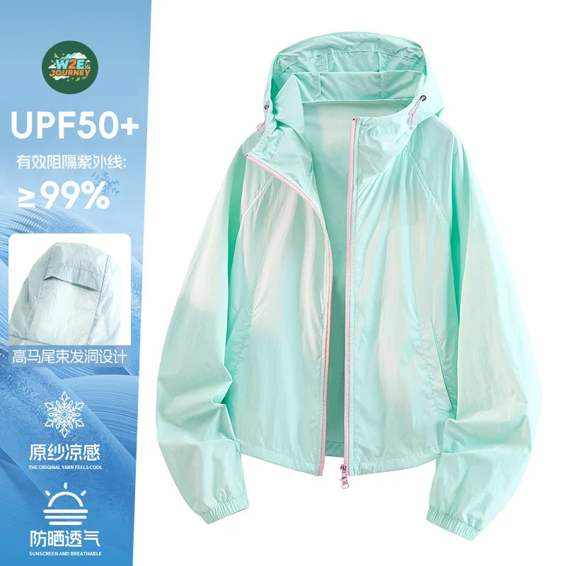 SVETLIN EU US Size Luxury Quality Girl Jacket Outdoor Summer Lightweight Breathable Quick-Dry UV Protection Outdoor Jacket