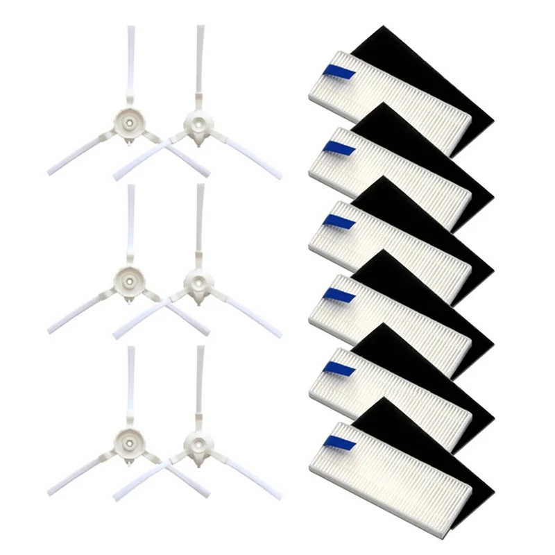 فلتر فرشاة جانبية من HEPA لمستكشف Rowenta ، مكنسة كهربائية ذكية القوة X3 ، 20 ، 40 ، 50 ، 75 ، RG7687 ، سلسلة RR7687WH