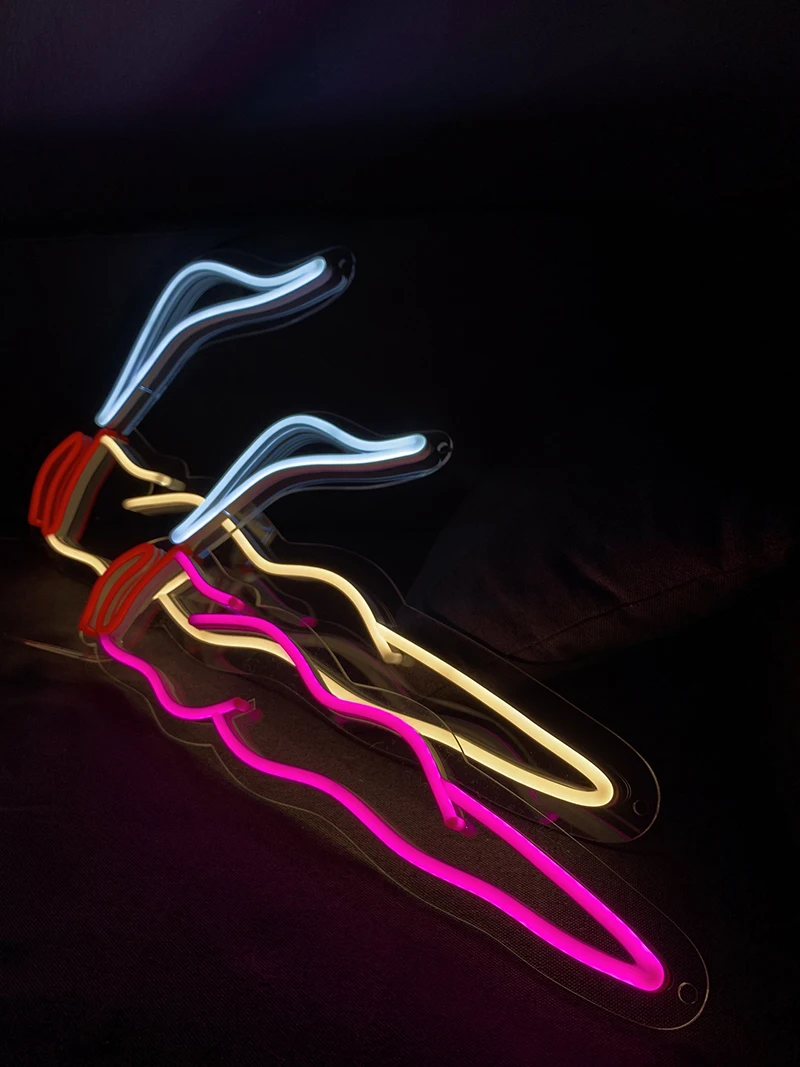 Smoking Cool Neon LEDpersonal gift Indoor Art Hanging Decorations For Festive Party Room Bar Restaurant Custom Made Decoration