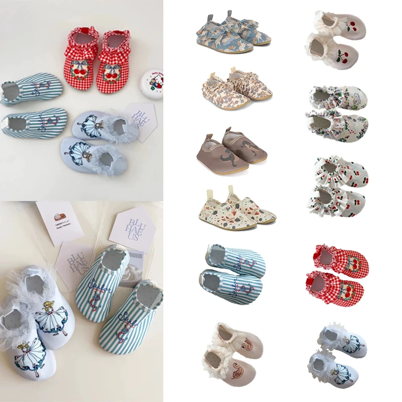 New Baby Boy Girl Beach Shoes KS Children Print Water Sports Sneakers Swimming Aqua Barefoot Shoes Kids Indoor Outdoor Slippers