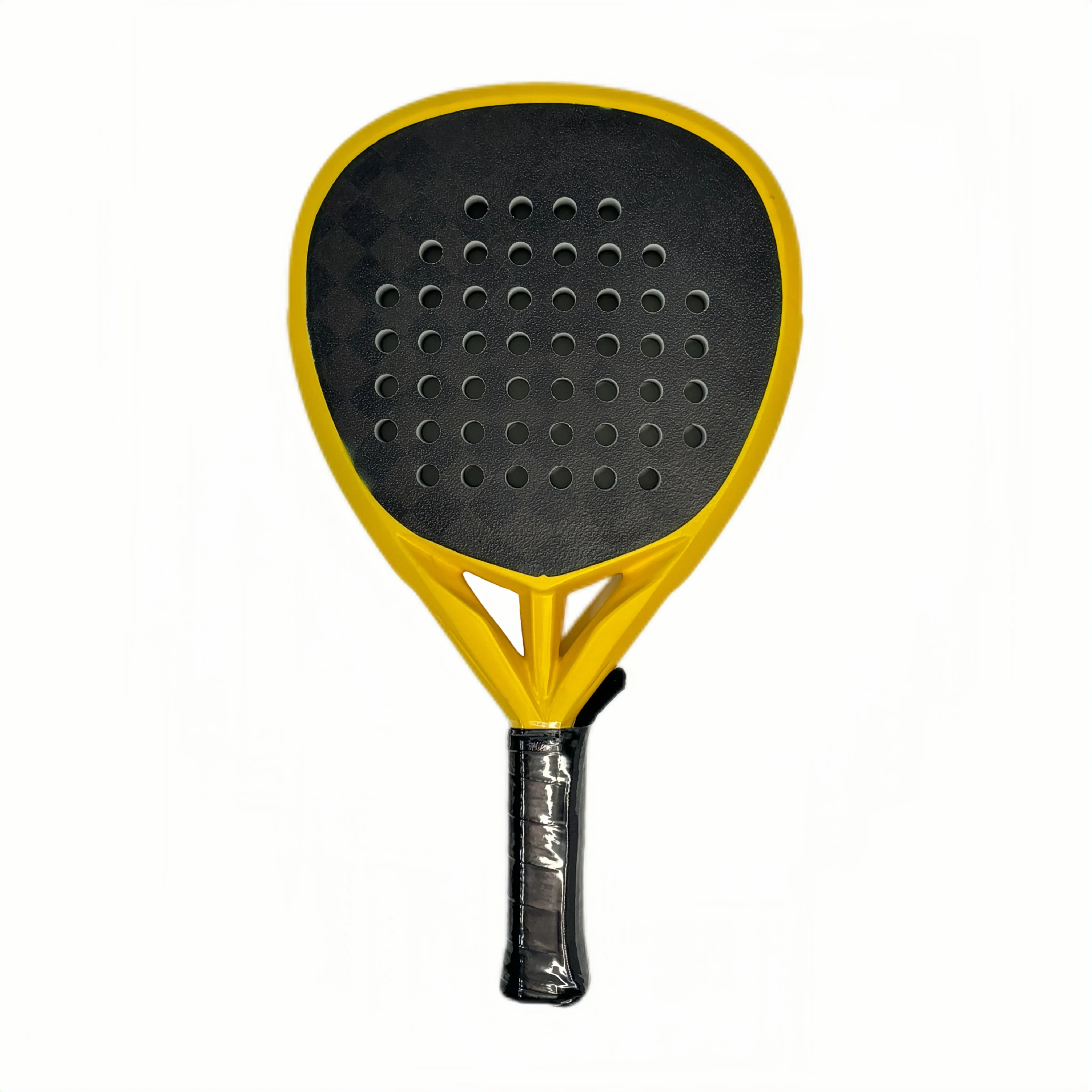 

Wholesale high quality durable OEM custom logo professional carbon fiber 18k custom beach tennis racket