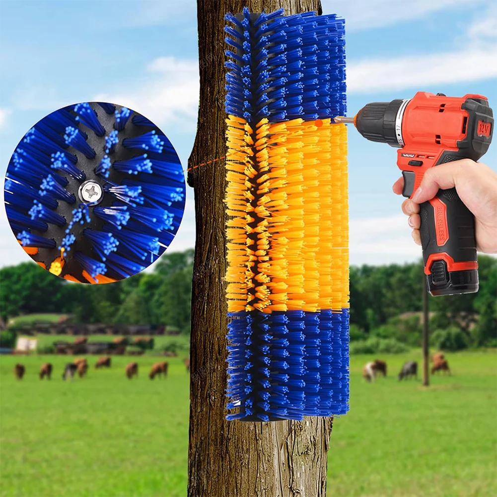 

Livestock Scratch Brush Relieve Itching on The Back of Livestock Cattle Brush Livestock Scratching Brush for Horse Cattle Sheep