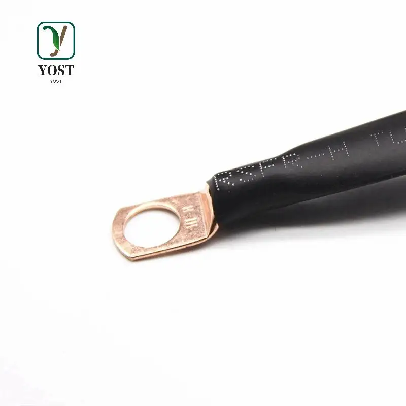 

YOST-260Pcs Peeping Copper Tube Terminal 120Pcs SC Wiring Terminal 140Pcs Copper Nose Heat Shrink Tube Combination